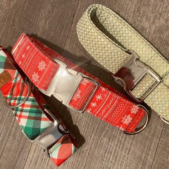 3pcs. Gray+Hound Dog Collar - Picture 4 of 6